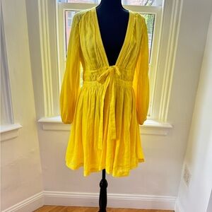 ZIMMERMANN Shelley Plunge Bow Mini